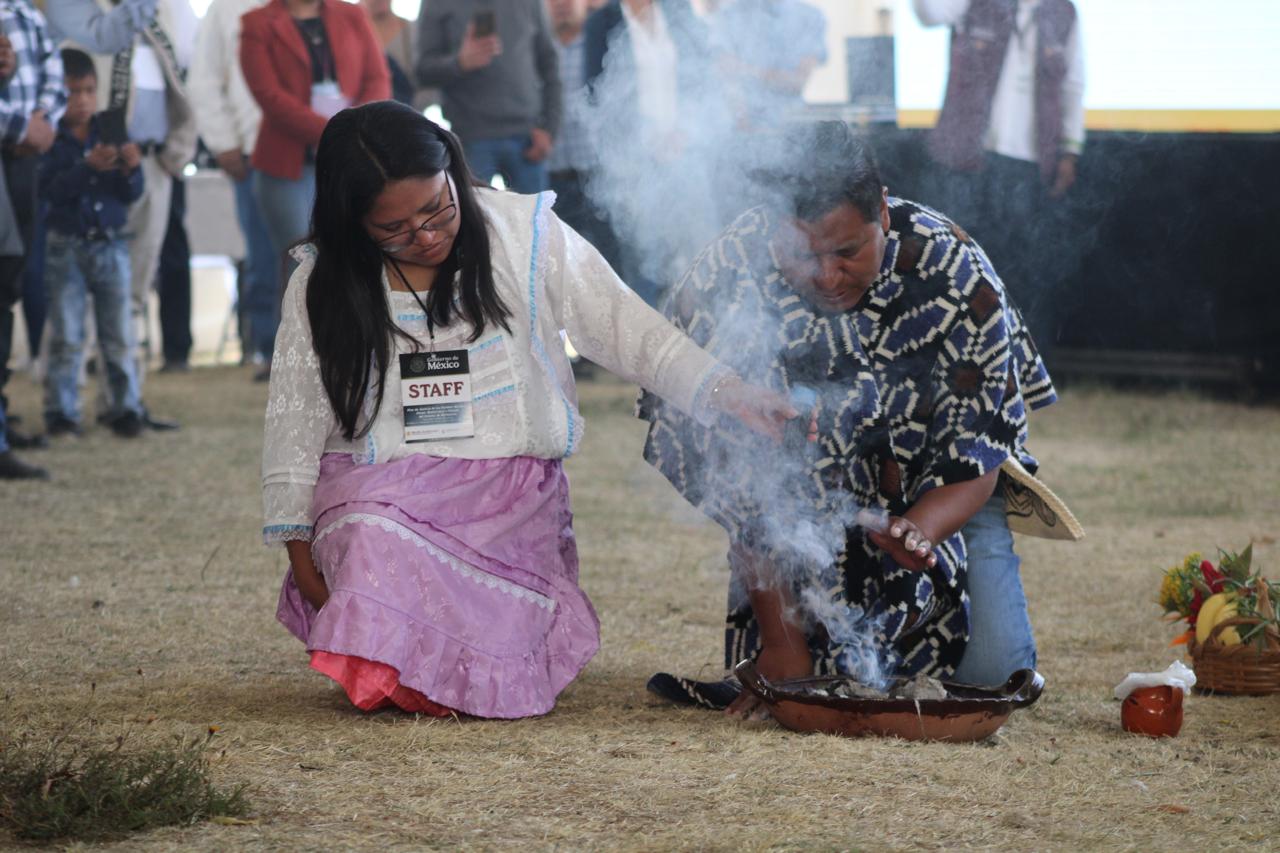Ceremonia de copal e incienso
